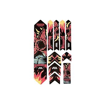AMS Frame EXTRA Demogorgon/Black naklejki ochronne Stranger Things