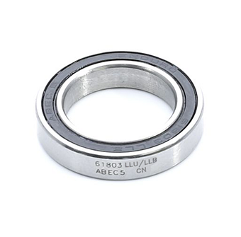 61803 LLU/LLB CN – łożysko piast i zawieszeń, ABEC-5, 17x26x5mm