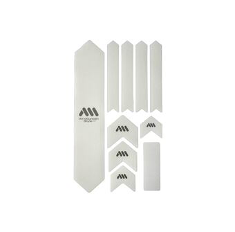 AMS Frame XL Clear/Silver naklejki ochronne