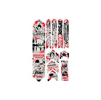 AMS Frame EXTRA UpsideDown/Black naklejki ochronne Stranger Things