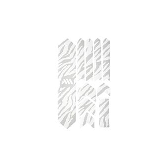 Naklejki ochronne AMS XL Zebra/white