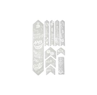 Naklejki ochronne AMS - EXTRA - Hell Gang / Biały