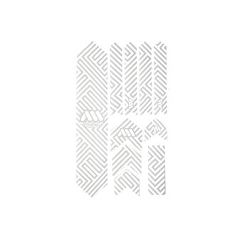AMS Frame XL White/Maze naklejki ochronne